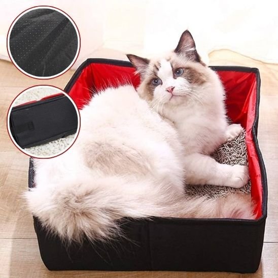Bac à litière chat