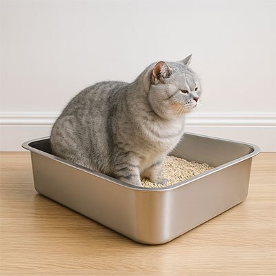 Bac litière Chat