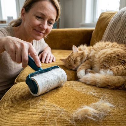 Brosse anti poil enlève les poils du canapé