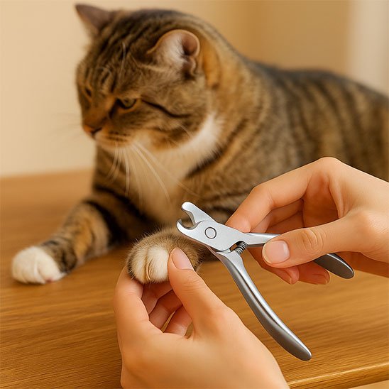 Coupe griffe Chat coupe les griffes du chat 
