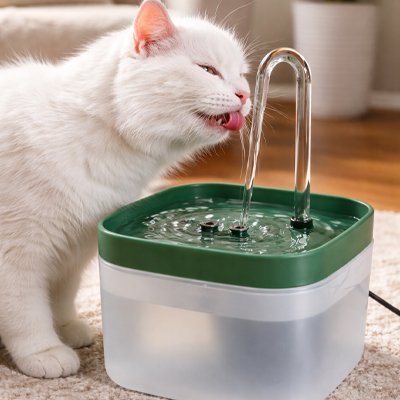 Fontaine a eau Chat 