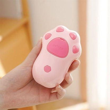 Brosse pour chat rose ergonomique