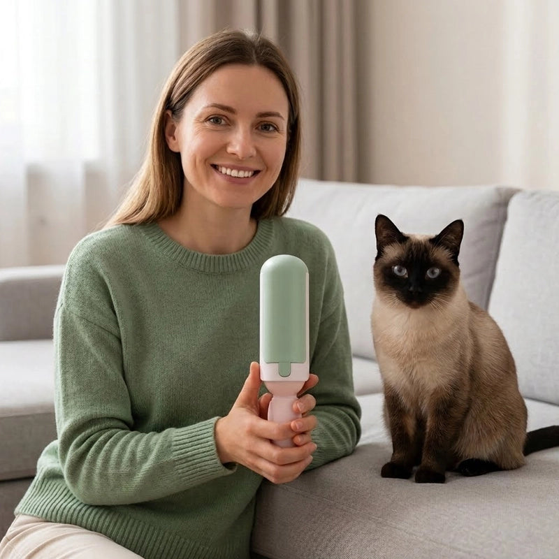 Brosse anti poil | Compartiment