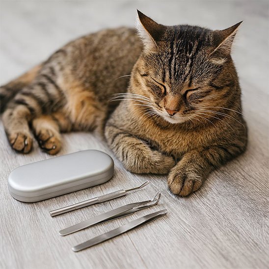 Pince à tique kit complet