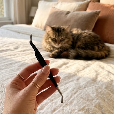 Pince à tique pour enlever les tiques du chat 