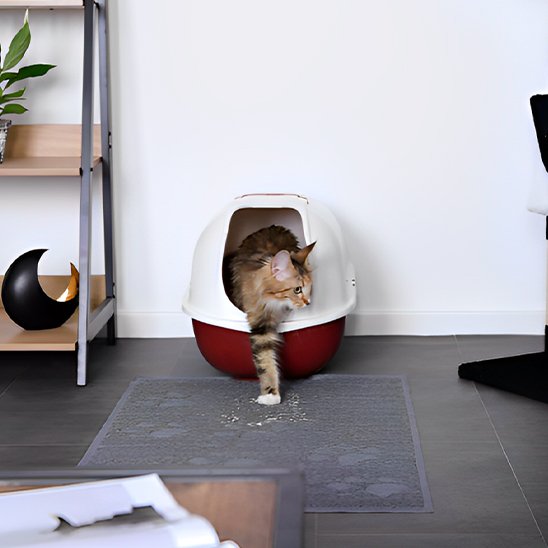 Tapis chat litière