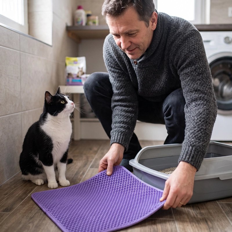 Tapis litière Chat très efficace 