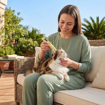 Tondeuse pour Chat chat à l'aise et confortable 