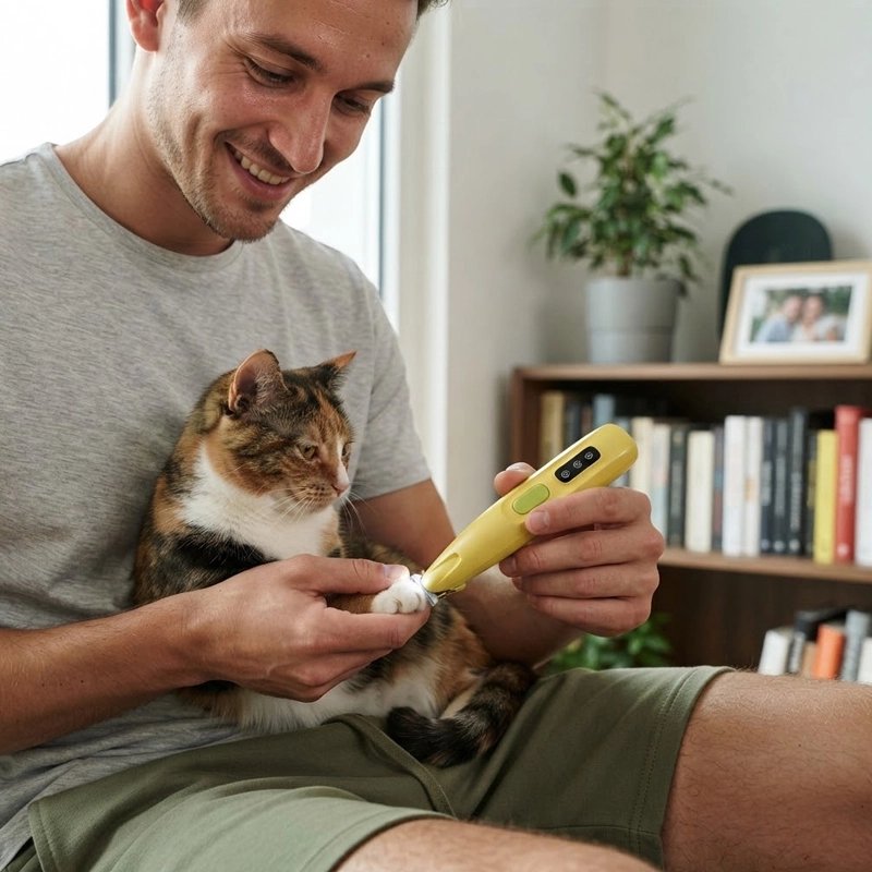 Tondeuse pour Chat efficace et sans bruit 